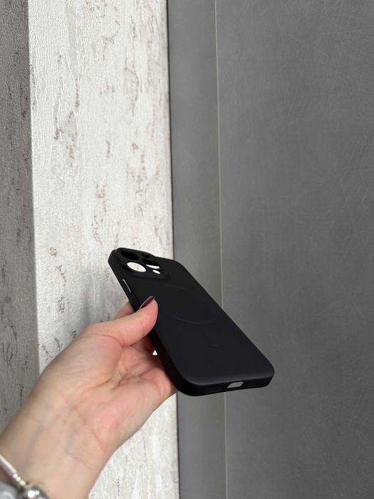Чохол Black Soft Magsafe для iPhone 16 Pro айфон 16 про чехол софт-тач