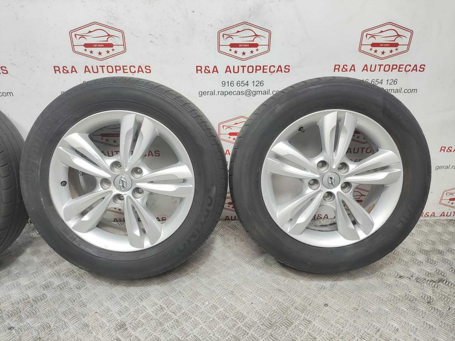 Conjunto Jantes R17 Hyundai IX35 2009  a 2016 Original