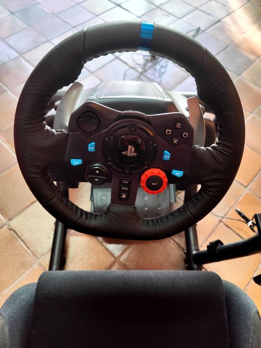 Kit backet volante pedais e caixa ps3 ps4 ps5