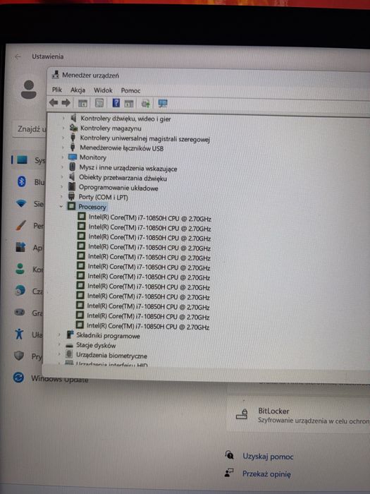 Dell  precision 7550 i7 10850h 16gb
