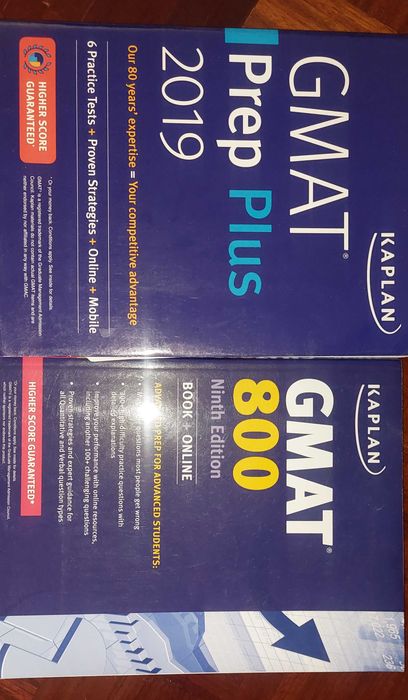 GMat Prep Plus 2019 + GMat 800