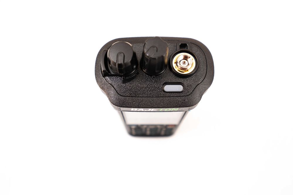 Walkie-talkie 10W, Bajeton
