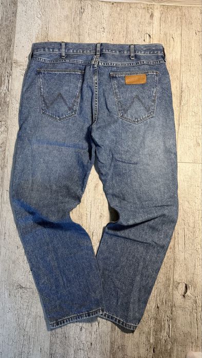 Джинси Wrangler Оригінал (Блакитні / Прямі)