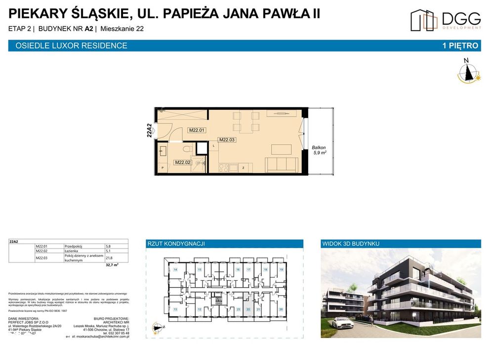 LUXOR RESIDENCE kawalerka z balkonem |garaż podziemny| komórka lok.|