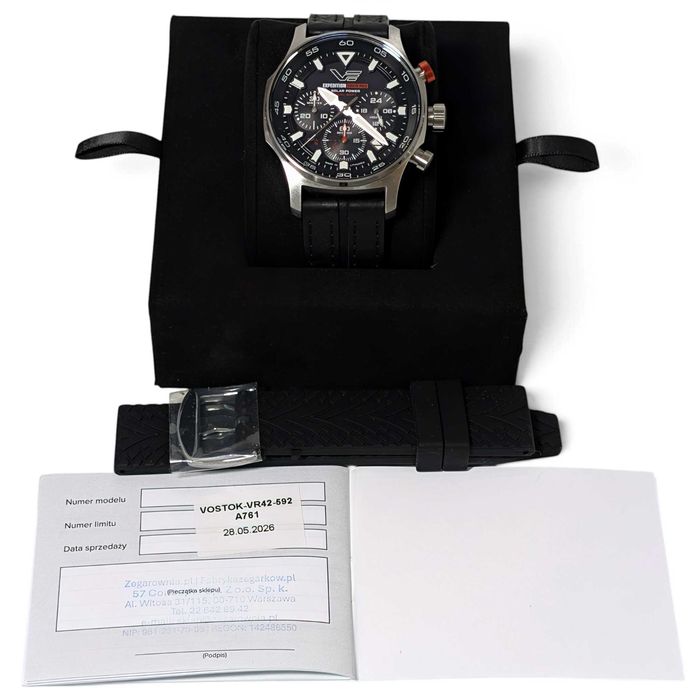 Zegarek męski Vostok Europe Expedition South Pole Solar Power Chronograph