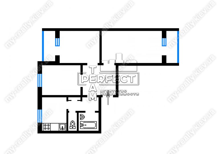 Продаж 3к квартири Бальзака 84