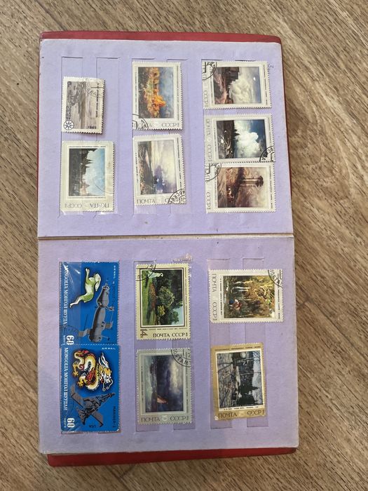 Марки альбом продам