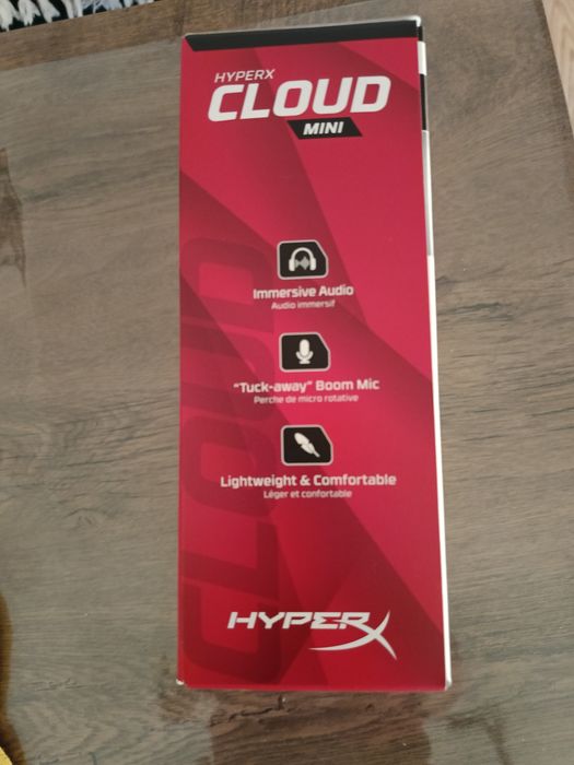 Słuchawki hyperx mini dla dziecka