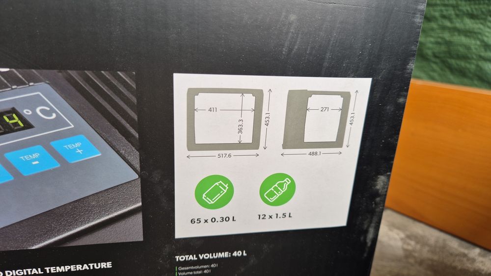 Dometic 40 L Lodówko zamrażarka 230 V -12V