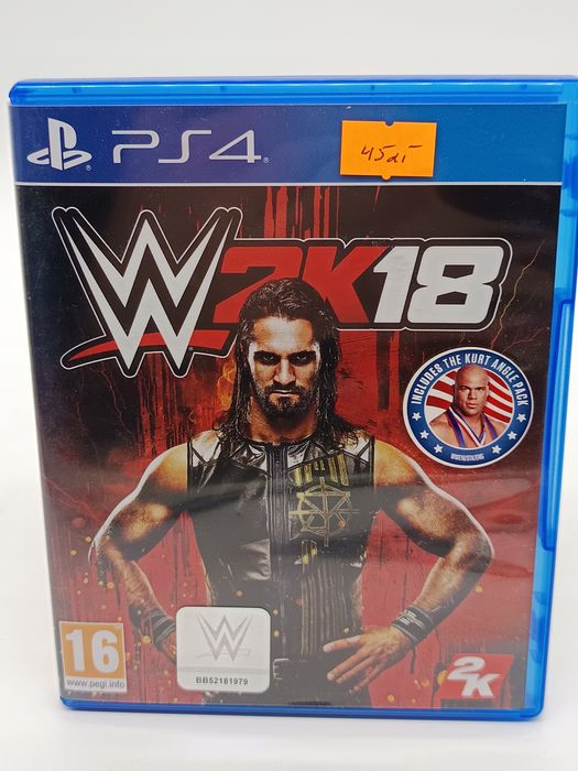 wwe w2k18 playstation 4 (ps4) pudełkowa