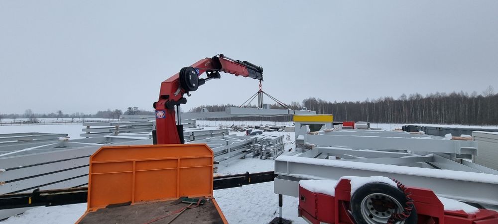 Usługi hds transport dźwig kontenery montaż