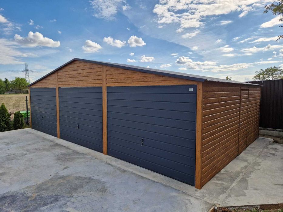 Garaż blaszany 6x5 garaż PREMIUM garaże blaszane na wymiar PRODUCENT