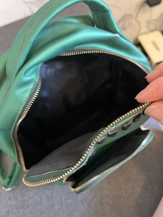 Рюкзак зеленый перламутр