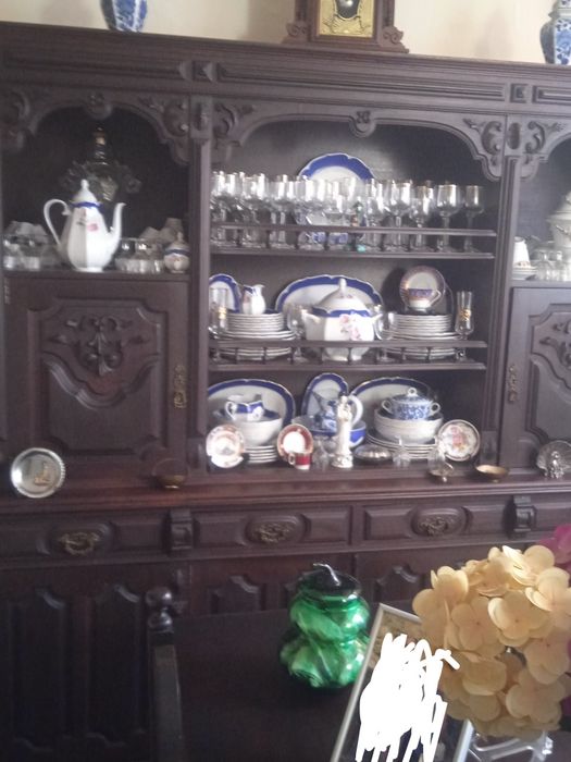 Mobília de sala em mogno