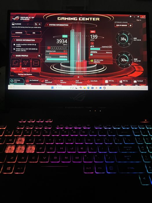 Ноутбук ASUS ROG Zephyrus