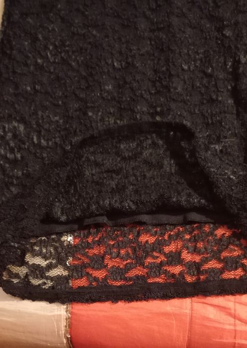 Vestido preto em renda