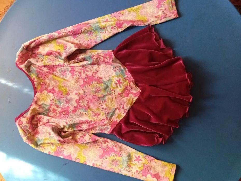 Купальник спортивный/тріко для художественной гимнастики/танцев