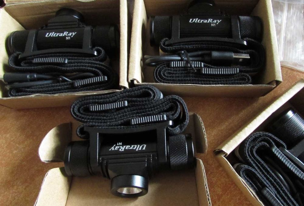 Налобный фонарик Boruit D10 + более мощные N2 и N5 с Type-C и памятью