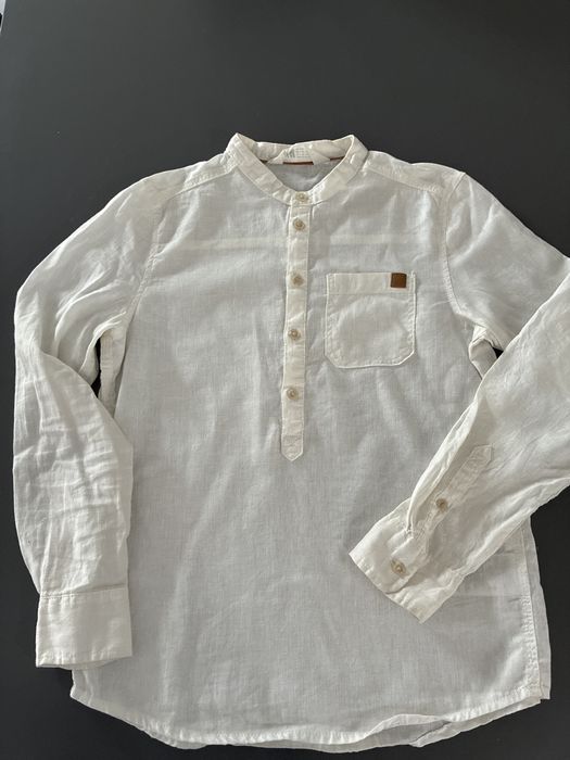 Koszula H&M  z lnem rozmiar 140