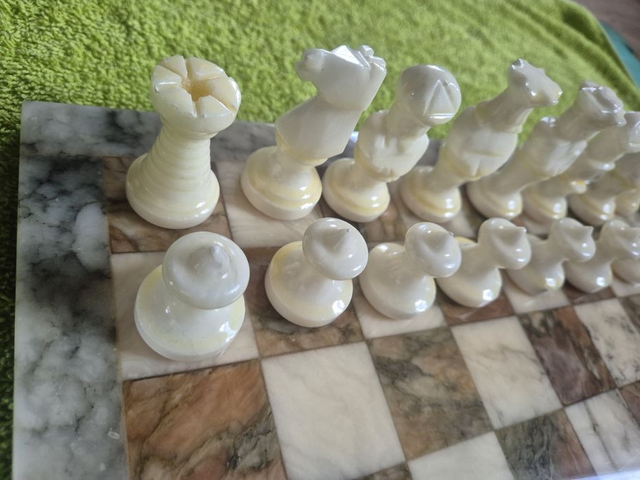 Szachy marmur - onyx