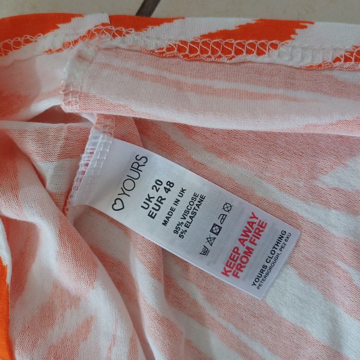 Sukienka tunika plażowa oversize wiskoza strecz XXL/20