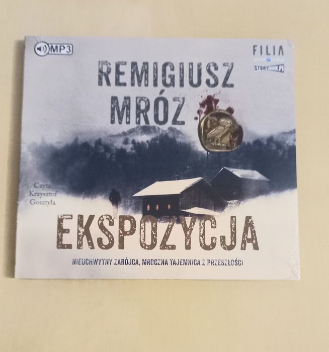 Ekspozycja Remigiusz Mróz nowy audiobook CD czyta Krzysztof Gosztyła