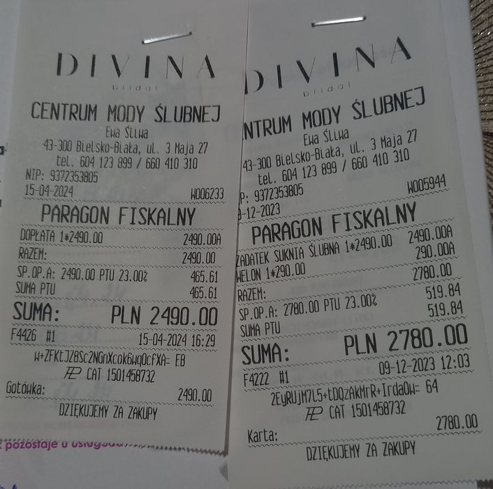 Suknia ślubna Gordi