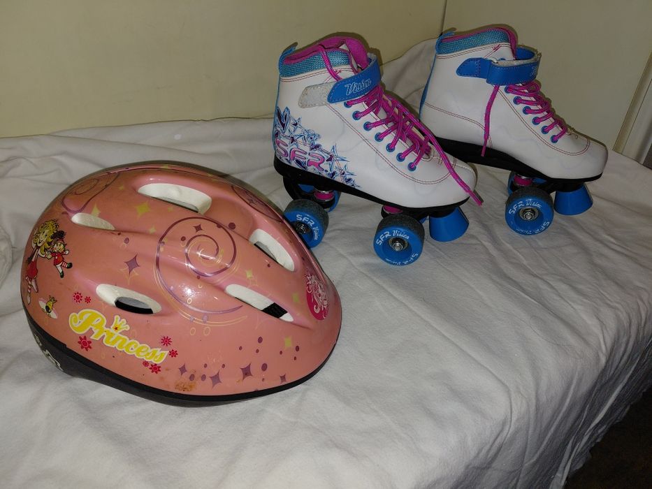 Patins 4 rodas para menina