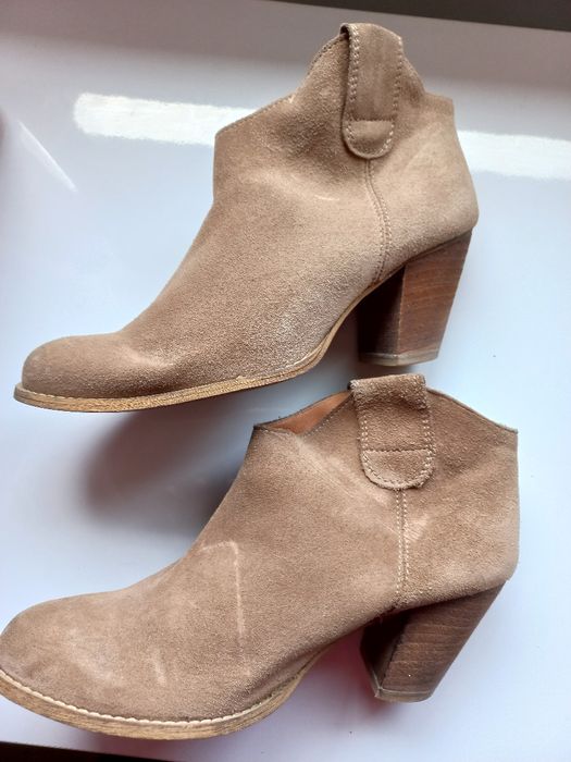 Botas castanhas Mango