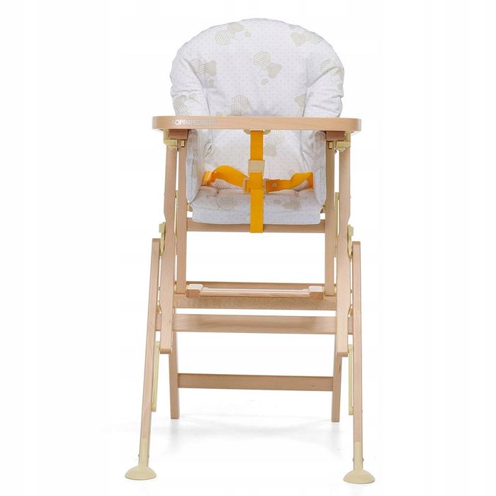 Foppapedretti krzesełko do karmienia Lite Drewno
