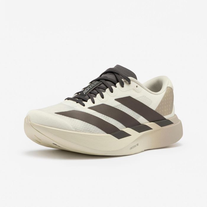 Sapatilhas Leves de Corrida em Estrada Homem Adizero Evo SL Bege/Preto
