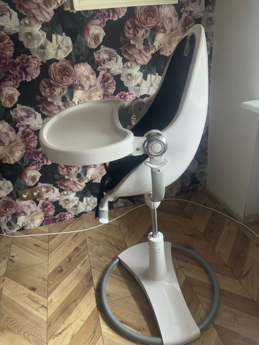 Krzesełko bloom białe