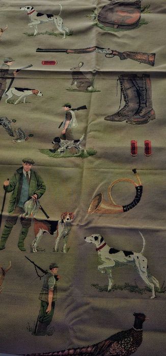 Toalha de Mesa - Motivos de Caça - MADE IN BELGIUM