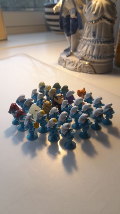 Smerfy figurki stikeez.