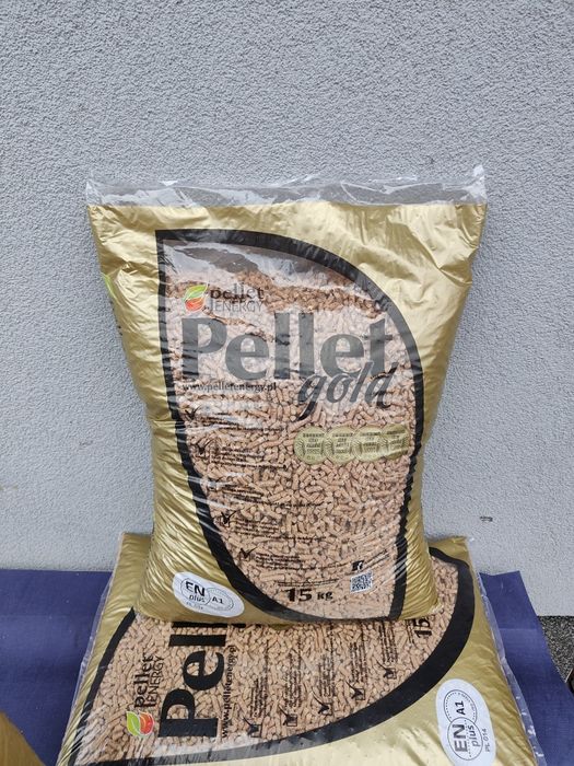 Oryginalny Pellet GOLD Certyfikowany ENplus A1 mega jakość Dostawa Gratis