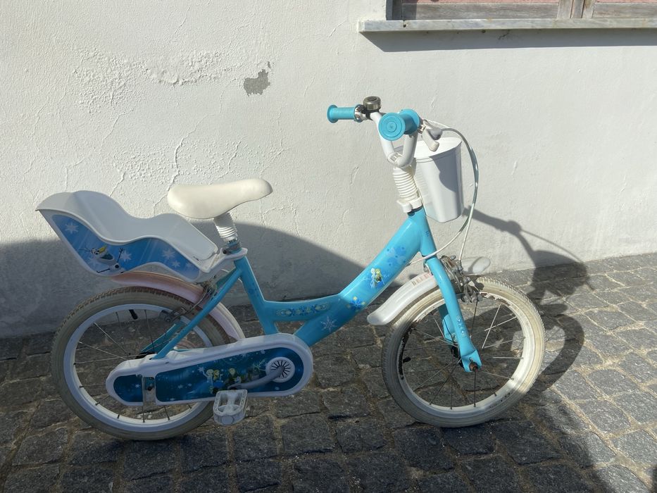 Bicicleta menina Frozen