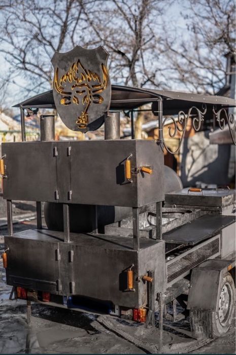 Продам барбекю бочку