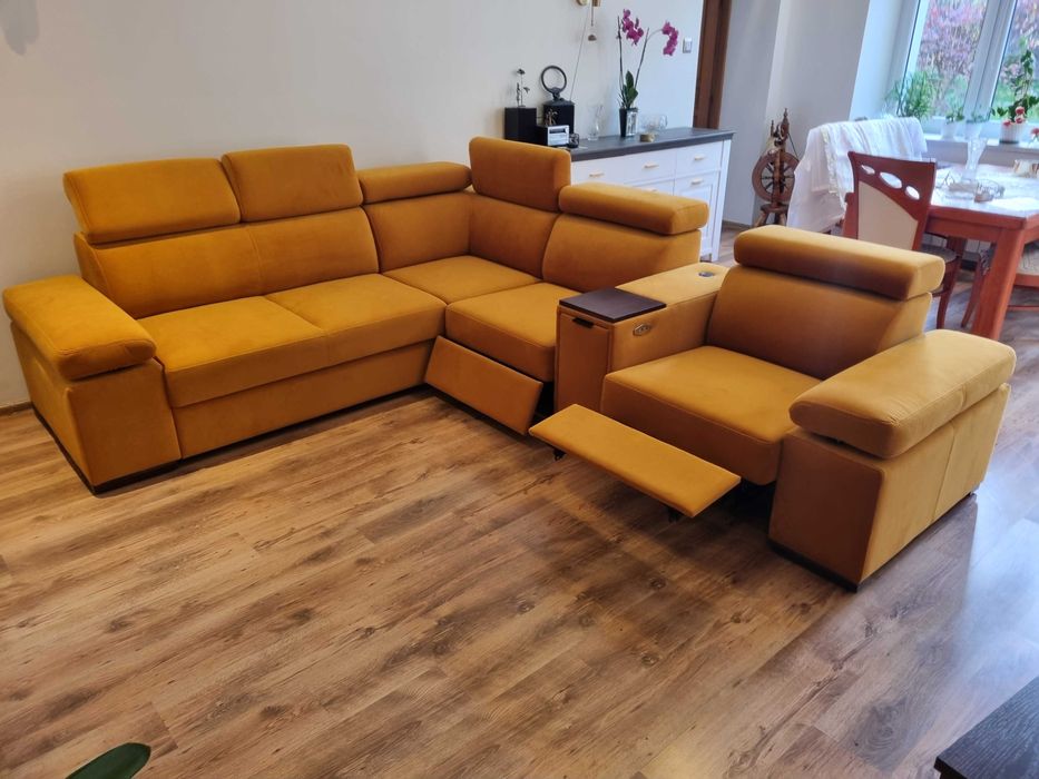 Narożnik FIGARO Funkcja Relax Elektryczna