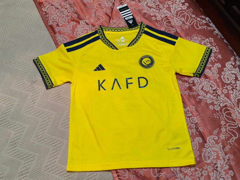 Camisola Criança Ronaldo Equipamento Al Nassr | NOVO