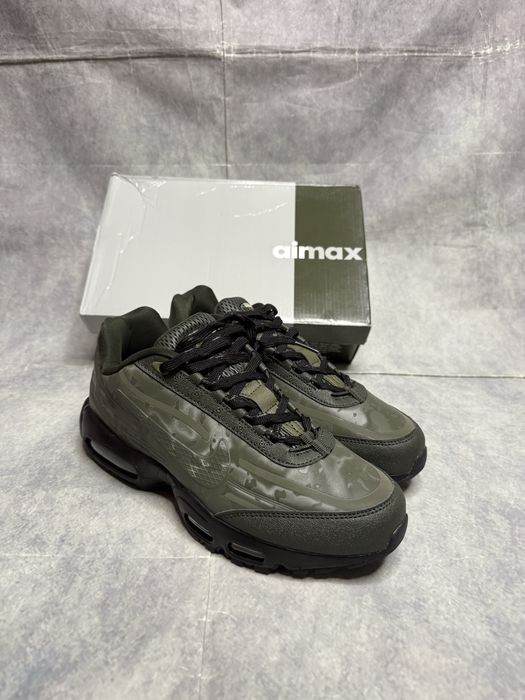 Кроссовки Nike Air Max 95 , Найк , Black , Green , 43 , 44
