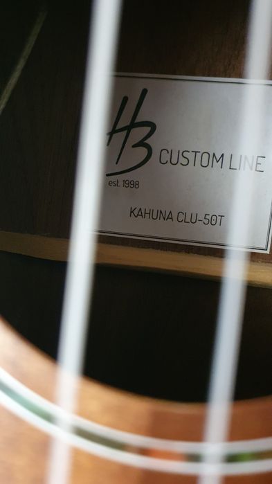 Ukulele Harley Benton Kahuna CLU50T Alto Do Seixalinho, Santo André E