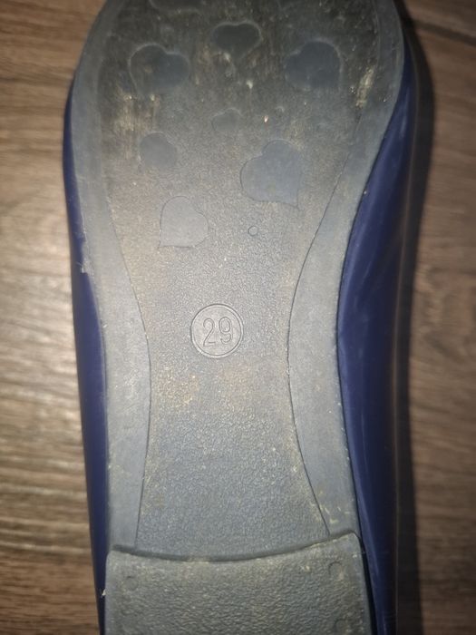 Lakierki granatowe 29