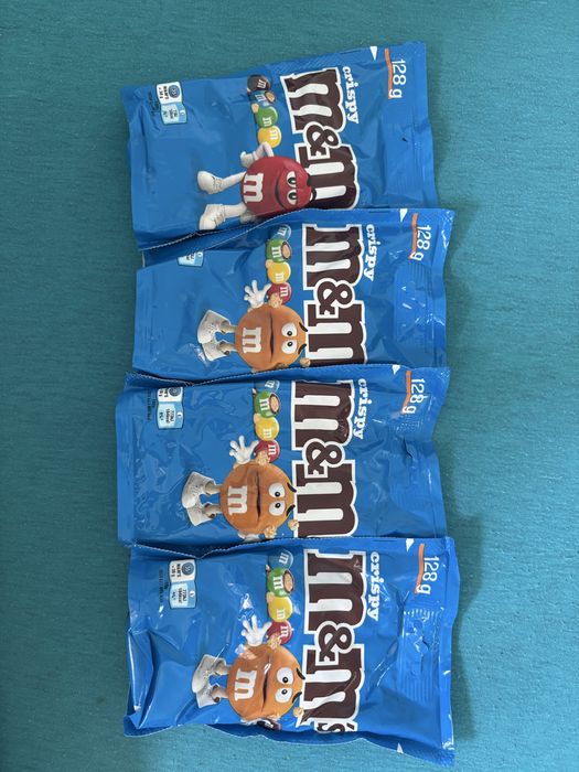 draże czekoladowe m&m’s