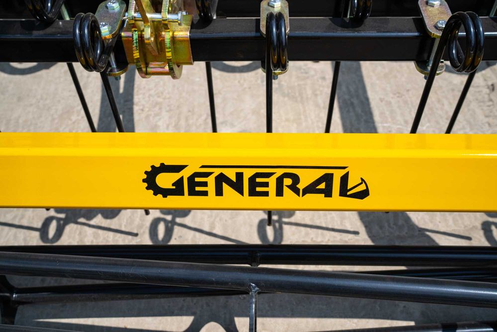 Культиватор GENERAL КНС 3.5| Навісний 3-рядний |S-подібна стійка 70×12