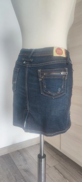 Jeansowa spódnica mini