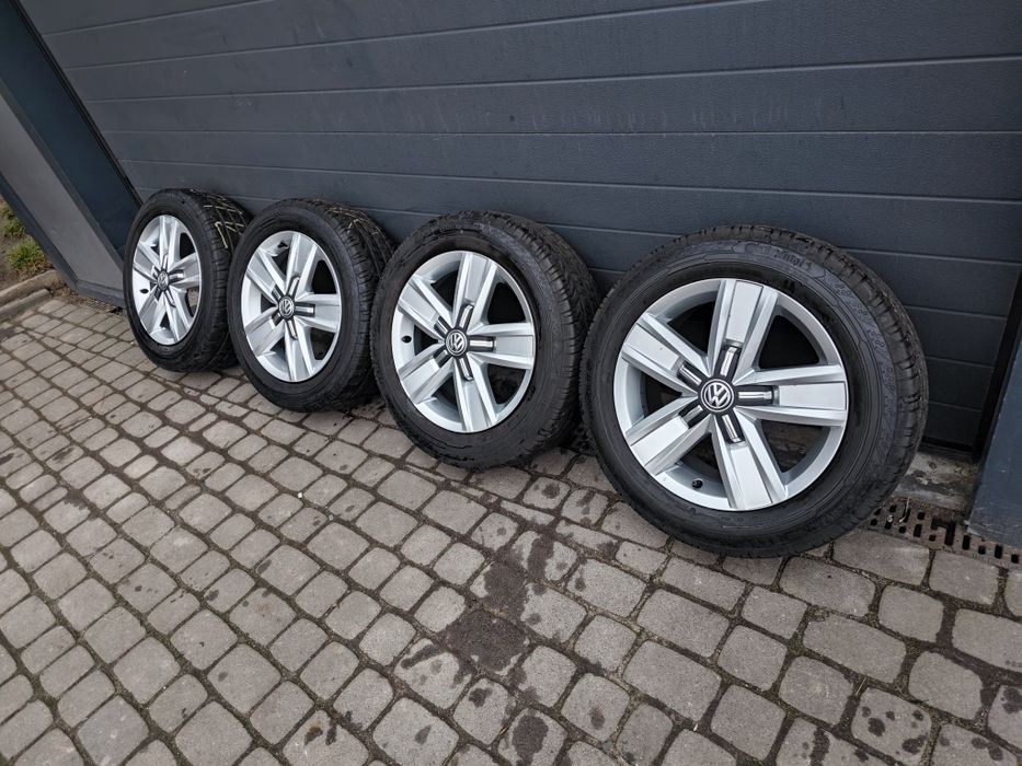 Koła alu 5x120 17" VW T5 J7 ET55 Continental