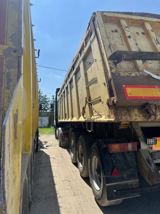 Полупричіп самоскид полуприцем самосавал напівпричіп самосвал маз маз