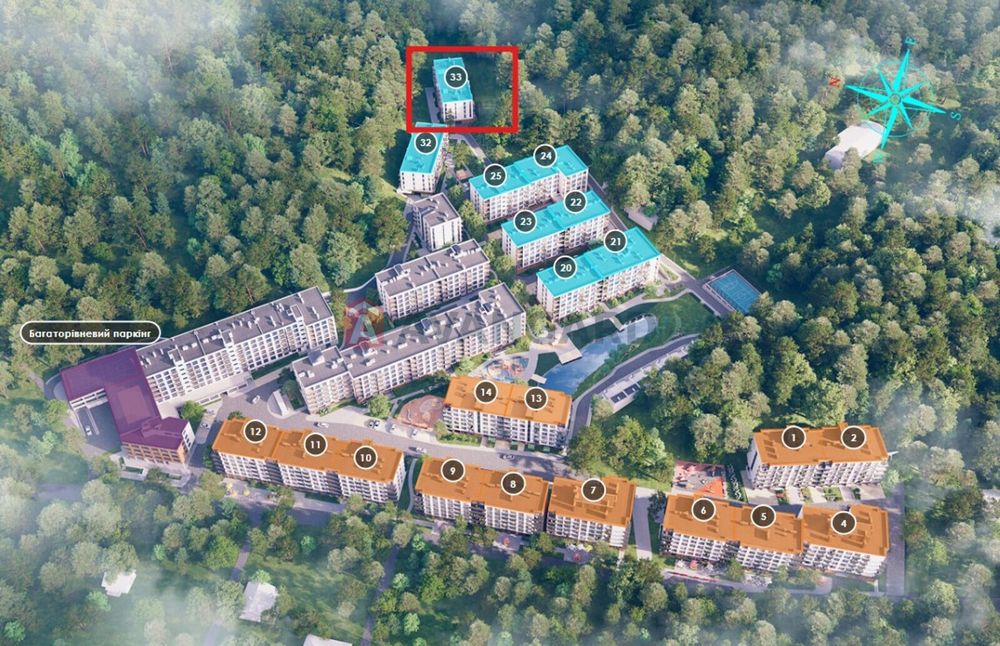 ЖК Грінвуд 2 продаж 1 кім, нова черга. Без комісії.