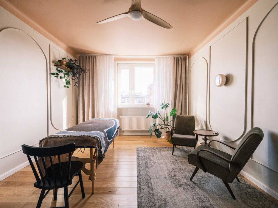 Gabinet dla psychoterapeuty, psychologa, lekarza, masażysty, coacha / Warszawa, dworzec Wileński