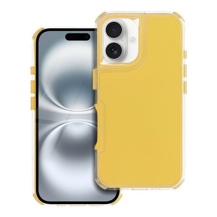 Futerał MATRIX do IPHONE 16 żółty